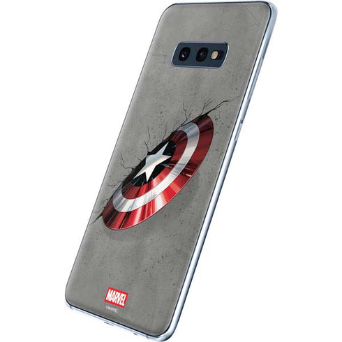 Marvel Captain America Shield Break Galaxy S10e Skin