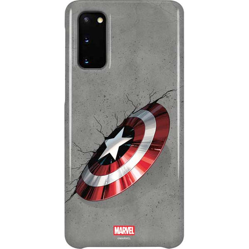 Marvel Captain America Shield Break Galaxy S20 Lite Case