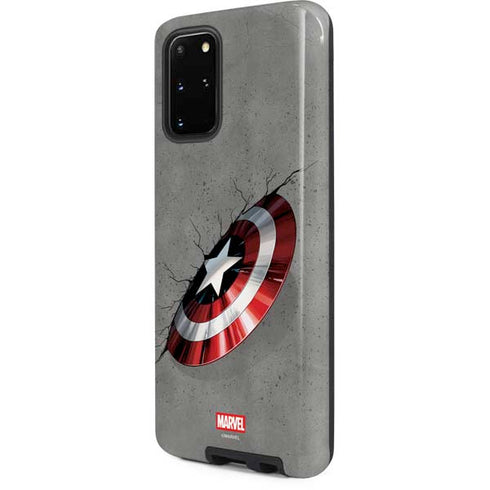 Marvel Captain America Shield Break Galaxy S20 Plus Pro Case