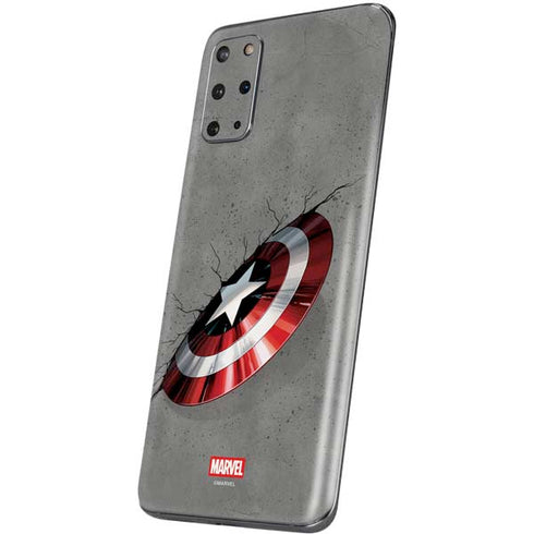 Marvel Captain America Shield Break Galaxy S20 Plus Skin
