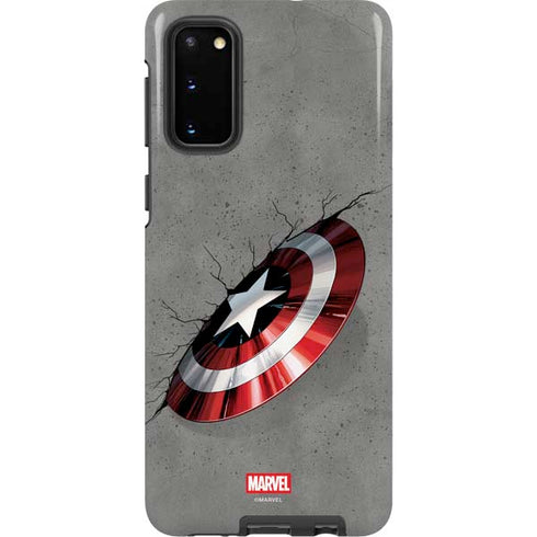 Marvel Captain America Shield Break Galaxy S20 Pro Case
