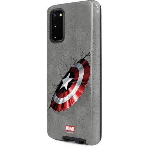 Marvel Captain America Shield Break Galaxy S20 Pro Case