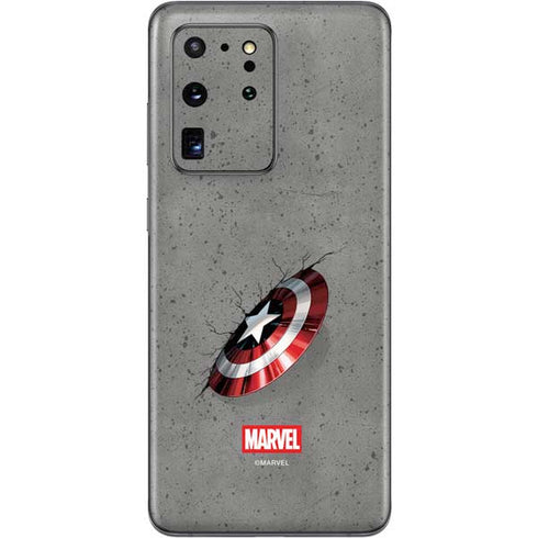 Marvel Captain America Shield Break Galaxy S20 Ultra 5G Skin