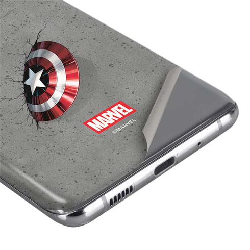 Marvel Captain America Shield Break Galaxy S20 Ultra 5G Skin