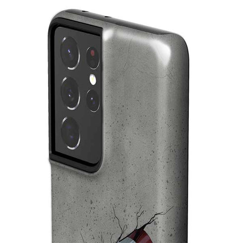 Marvel Captain America Shield Break Galaxy S21 Ultra 5G Pro Case