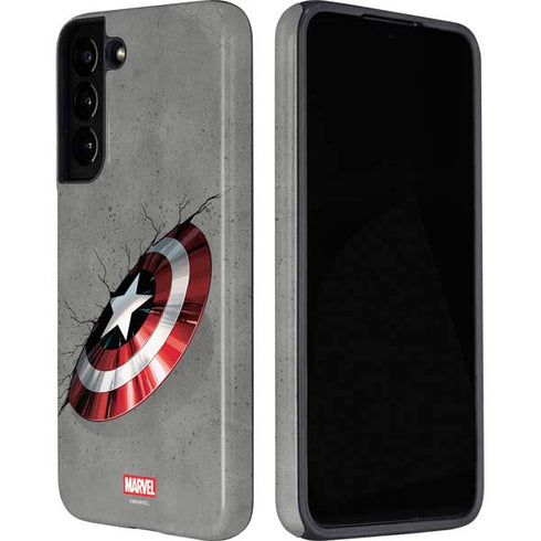 Marvel Captain America Shield Break Galaxy S22 Plus Pro Case