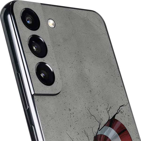 Marvel Captain America Shield Break Galaxy S22 Plus Skin