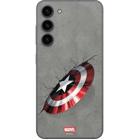 Marvel Captain America Shield Break Galaxy S23 FE Skin