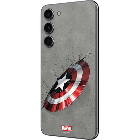 Marvel Captain America Shield Break Galaxy S23 FE Skin