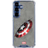 Marvel Captain America Shield Break Galaxy S25 Plus Clear Case