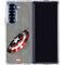 Marvel Captain America Shield Break Galaxy Z Fold6 Clear Case