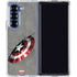 Marvel Captain America Shield Break Galaxy Z Fold6 Clear Case