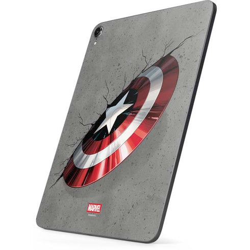 Marvel Captain America Shield Break Apple iPad Pro Skin