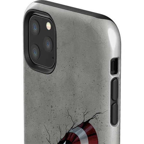 Marvel Captain America Shield Break iPhone 11 Pro Max Impact Case
