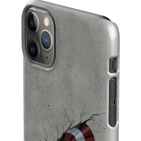 Marvel Captain America Shield Break iPhone 11 Pro Max Lite Case
