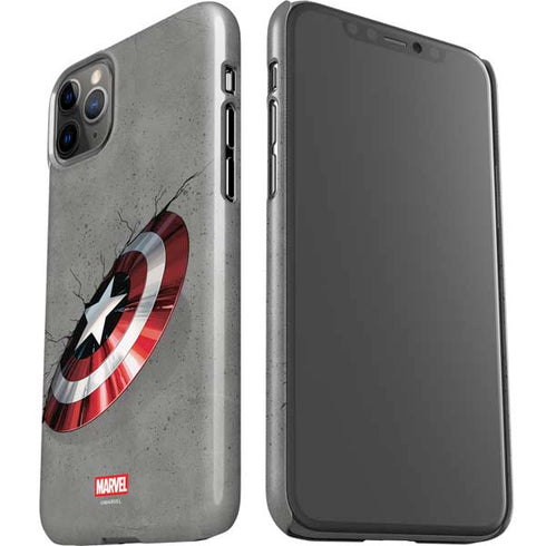 Marvel Captain America Shield Break iPhone 11 Pro Max Lite Case