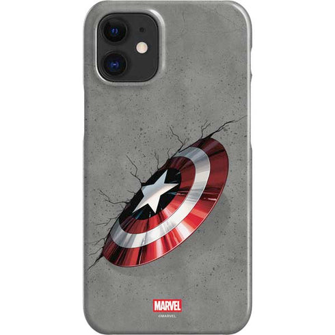 Marvel Captain America Shield Break iPhone 12 Mini Lite Case