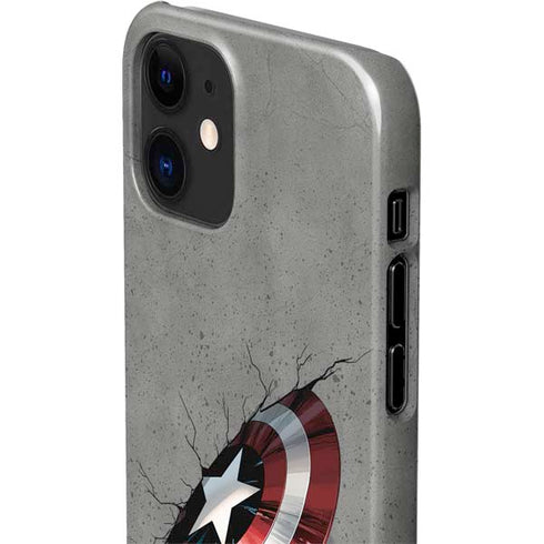 Marvel Captain America Shield Break iPhone 12 Mini Lite Case