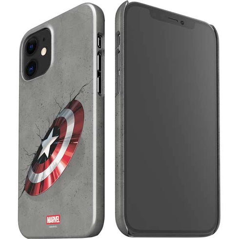 Marvel Captain America Shield Break iPhone 12 Mini Lite Case