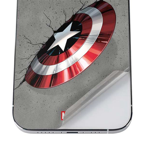 Marvel Captain America Shield Break iPhone 12 Pro Max Skin