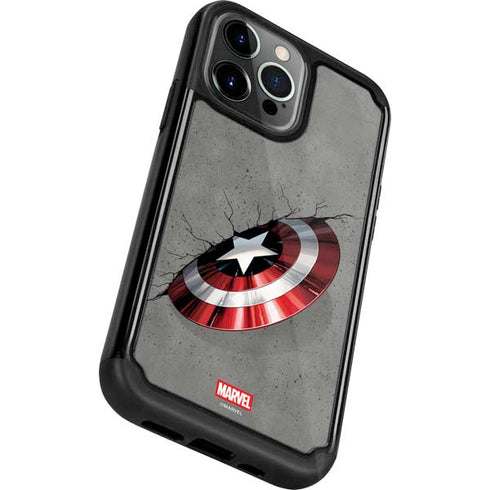 Marvel Captain America Shield Break iPhone 13 Pro Cargo Case