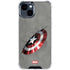 Marvel Captain America Shield Break iPhone 14 Plus Clear Case