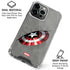 Marvel Captain America Shield Break iPhone 15 Pro Max Clear Case