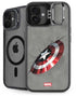 Marvel Captain America Shield Break iPhone 16 Plus Kickstand Case