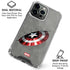 Marvel Captain America Shield Break iPhone 16 Pro Max Clear Case