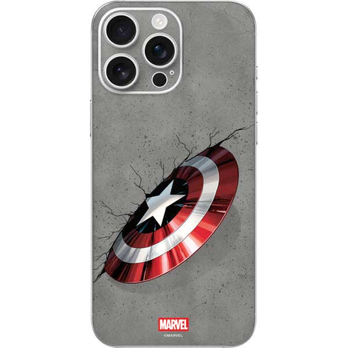 Marvel Captain America Shield Break iPhone 16 Pro Max Skin