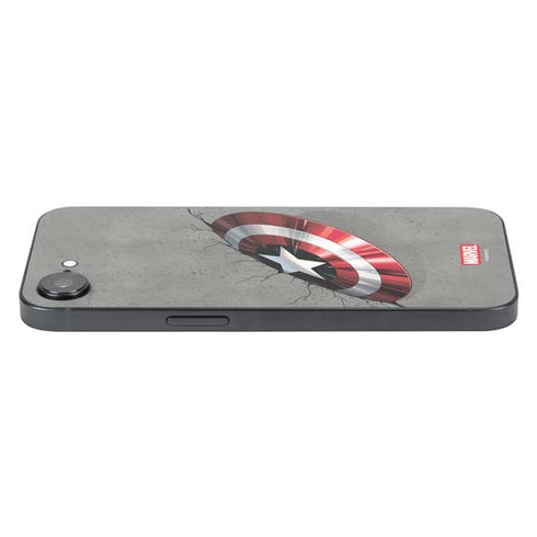Marvel Captain America Shield Break iPhone 16e Skin