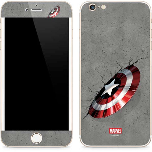 Marvel Captain America Shield Break iPhone 6/6s Plus Skin
