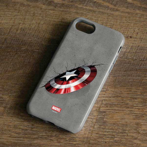 Marvel Captain America Shield Break iPhone 7 Pro Case