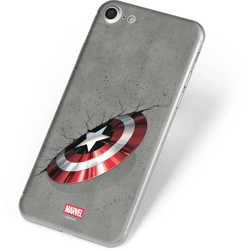 Marvel Captain America Shield Break iPhone 8 Skin