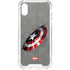Marvel Captain America Shield Break iPhone XS Clear Case