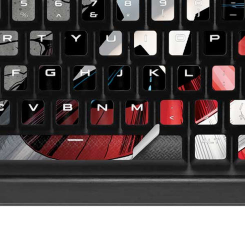 Marvel Captain America Shield Break K95 RGB PLATINUM Mechanical Gaming Keyboard Skin