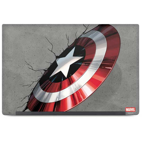 Marvel Captain America Shield Break Dell Latitude Skin