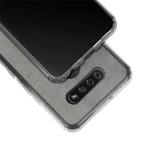 Marvel Captain America Shield Break LG K51/Q51 Clear Case