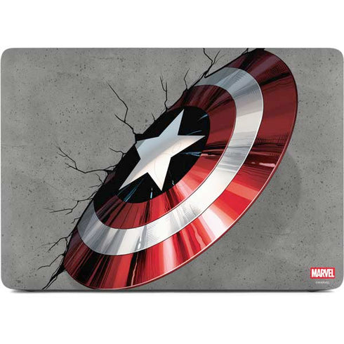 Marvel Captain America Shield Break Apple MacBook Air Skin