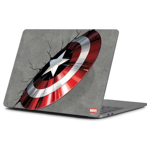 Marvel Captain America Shield Break Apple MacBook Pro 13-inch Skin