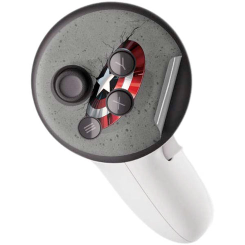 Marvel Captain America Shield Break Meta Quest 3S Skin