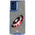 Marvel Captain America Shield Break Moto G 5G (2024) Clear Case
