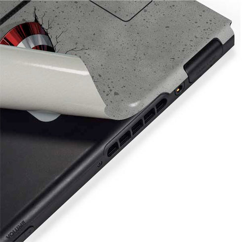 Marvel Captain America Shield Break Nintendo Switch Bundle Skin