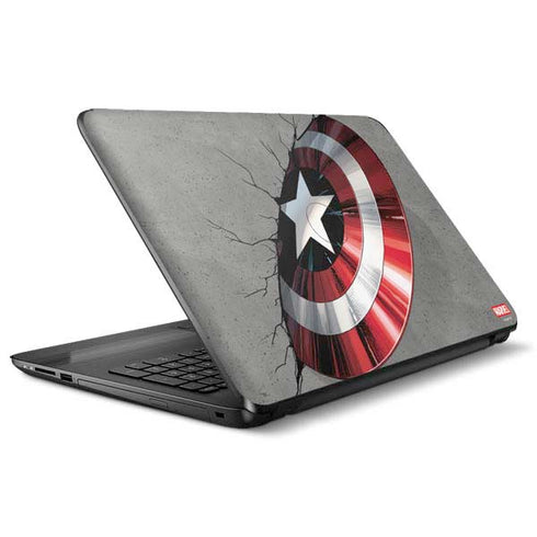 Marvel Captain America Shield Break HP Notebook Skin