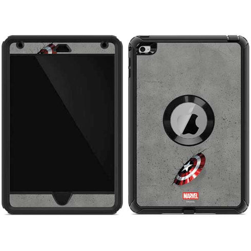 Marvel Captain America Shield Break Otterbox Defender iPad Skin