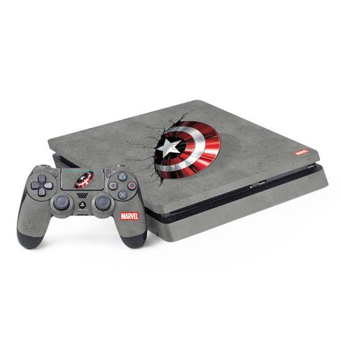 Marvel Captain America Shield Break PlayStation PS4 Skins