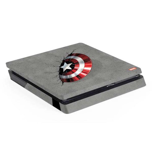 Marvel Captain America Shield Break PlayStation PS4 Skins