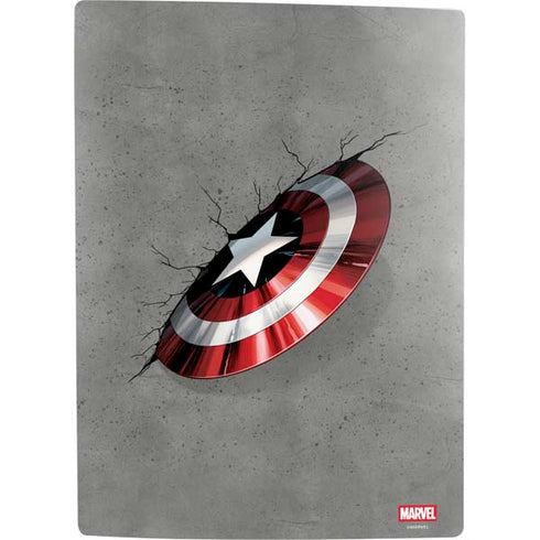 Marvel Captain America Shield Break PS5 Digital Edition Console Skin