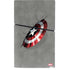 Marvel Captain America Shield Break PS5 Slim Digital Edition Console Skin