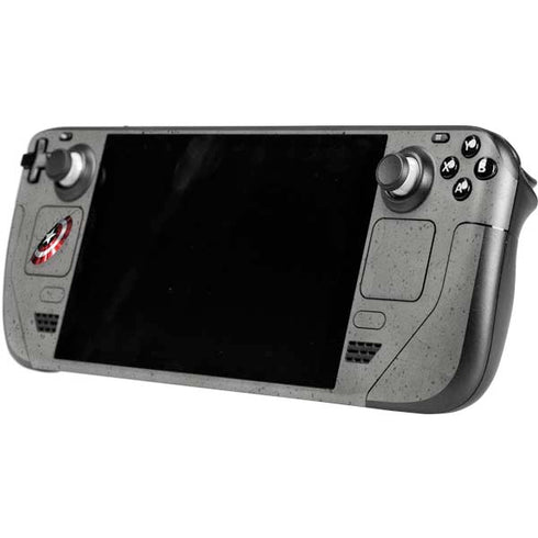 Marvel Captain America Shield Break Steam Deck Handheld Gaming Computer OLED Skin